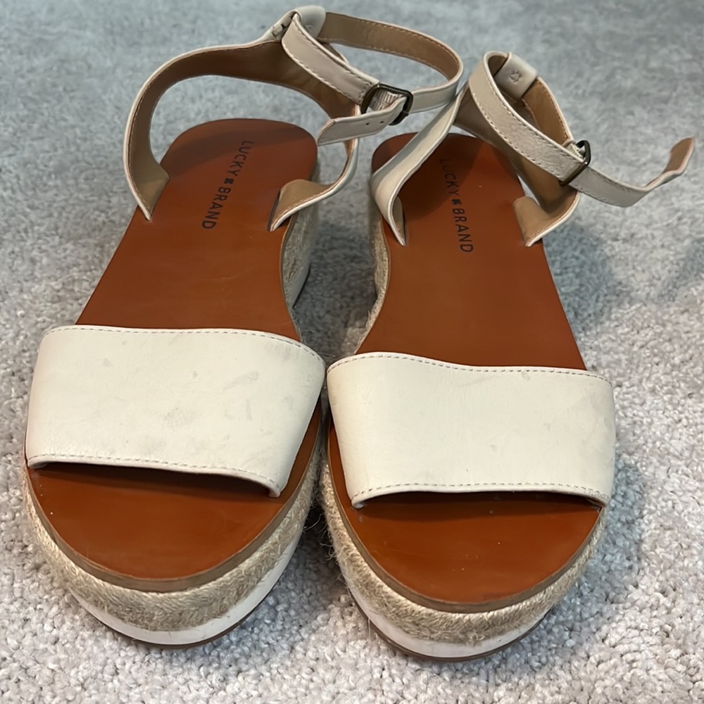 Lucky Brand Platform Sandals